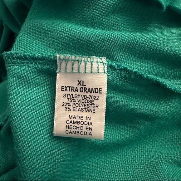 New! Zenana Outfitter Sleeveless Ruffled Hem Dress Sz XL - Picture 4 of 5